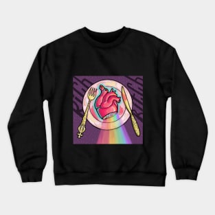 heart unicorn Crewneck Sweatshirt